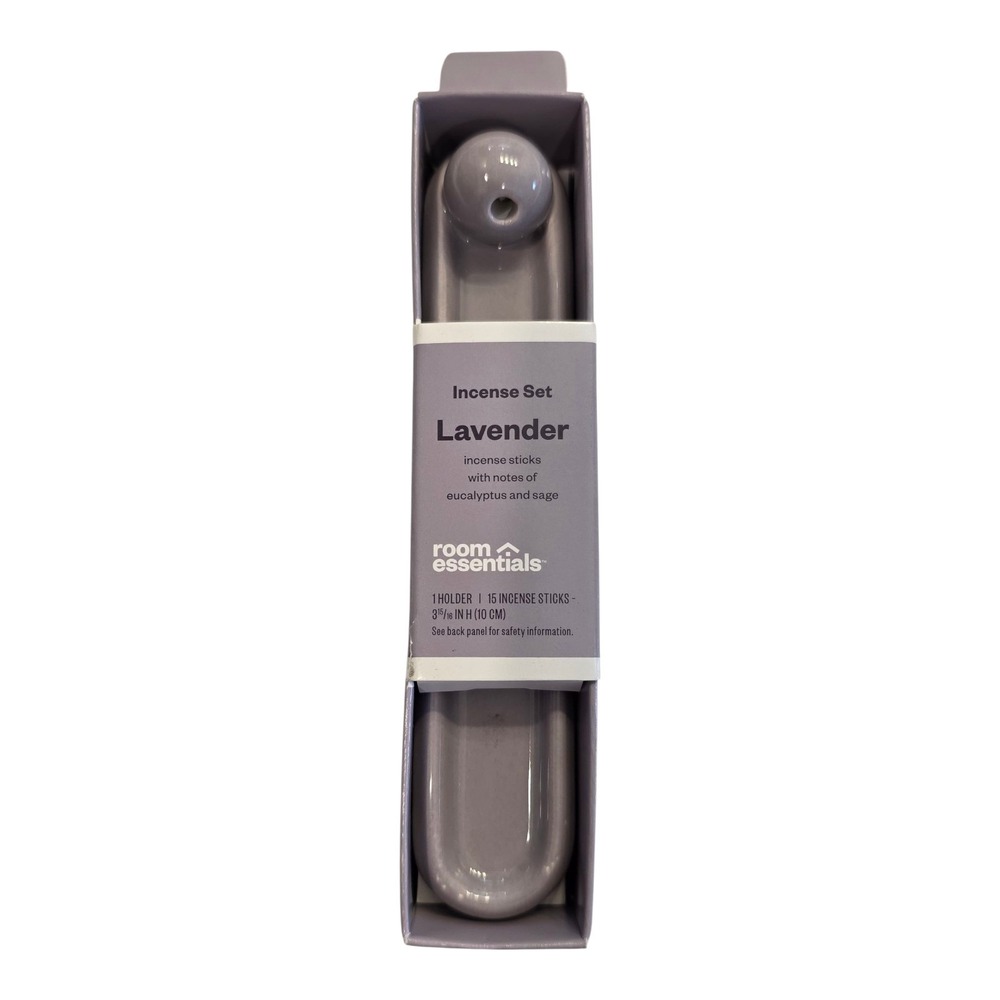 New Room Essentials Incense Set LAVENDER
